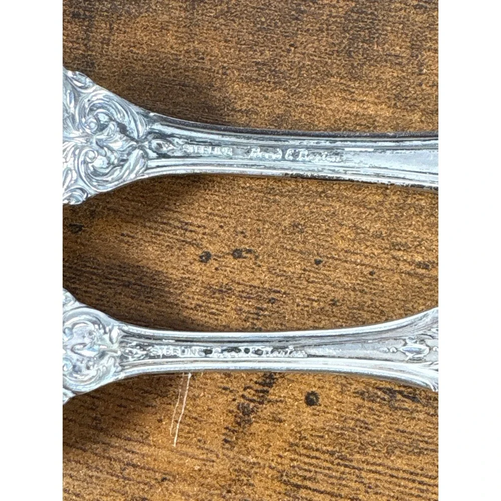 Reed & Barton Francis I Sterling Silver Flatware 5 Piece Place Setting Ornate